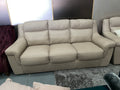 3+1 Aniline Italian Leather Sofa Set