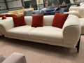 3+2 Cream Fabric Sofa Set