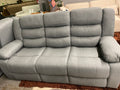 3+2 Grey Fabric - Manual Recliner Sofa Set
