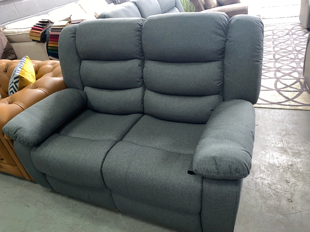 3+2 Grey Fabric - Manual Recliner Sofa Set
