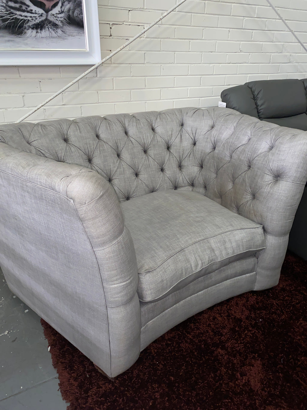 Designer Loveseat Armchair