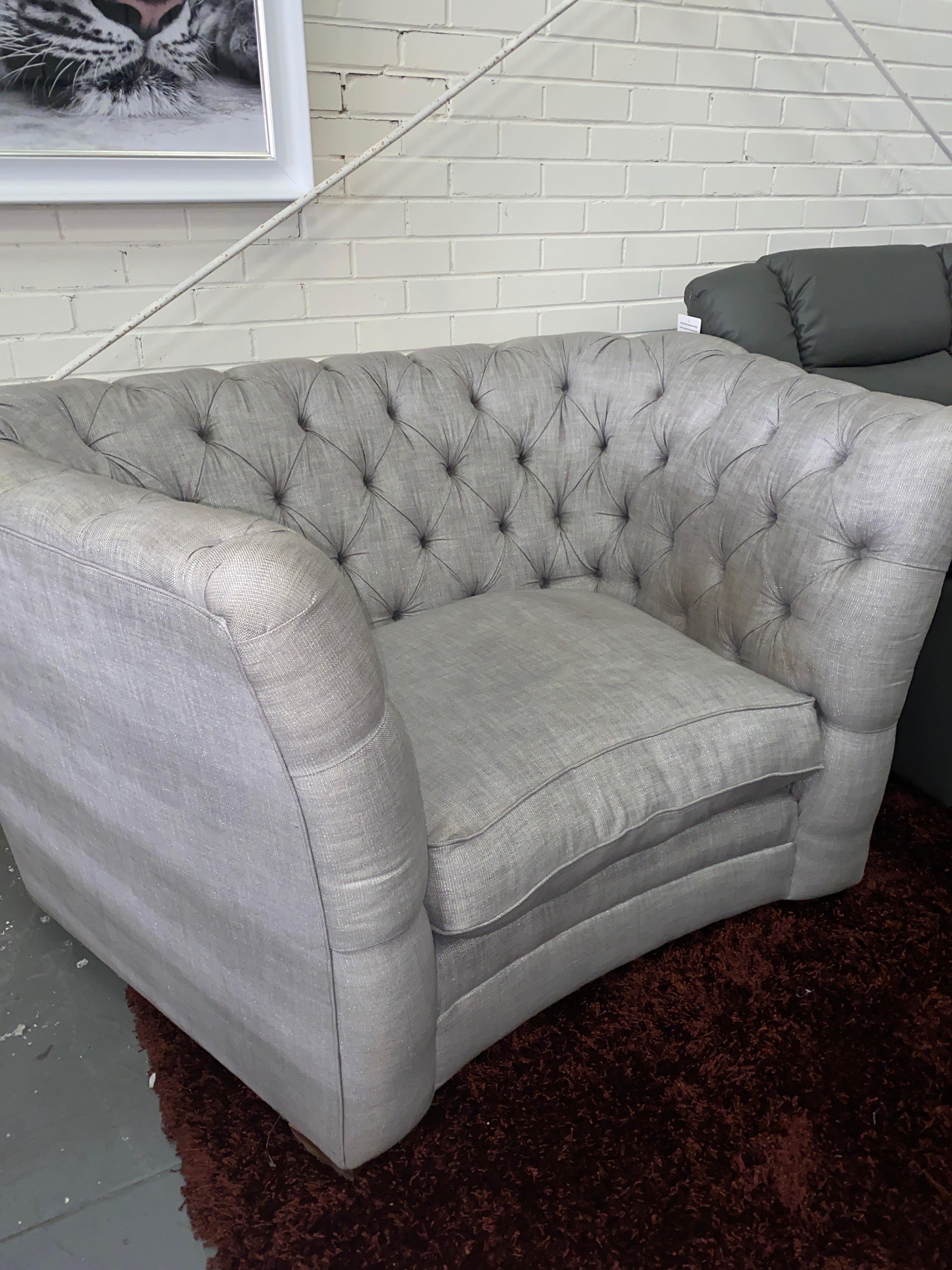 Designer Loveseat Armchair