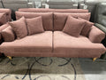 3+2 Pink Fabric Sofa Set