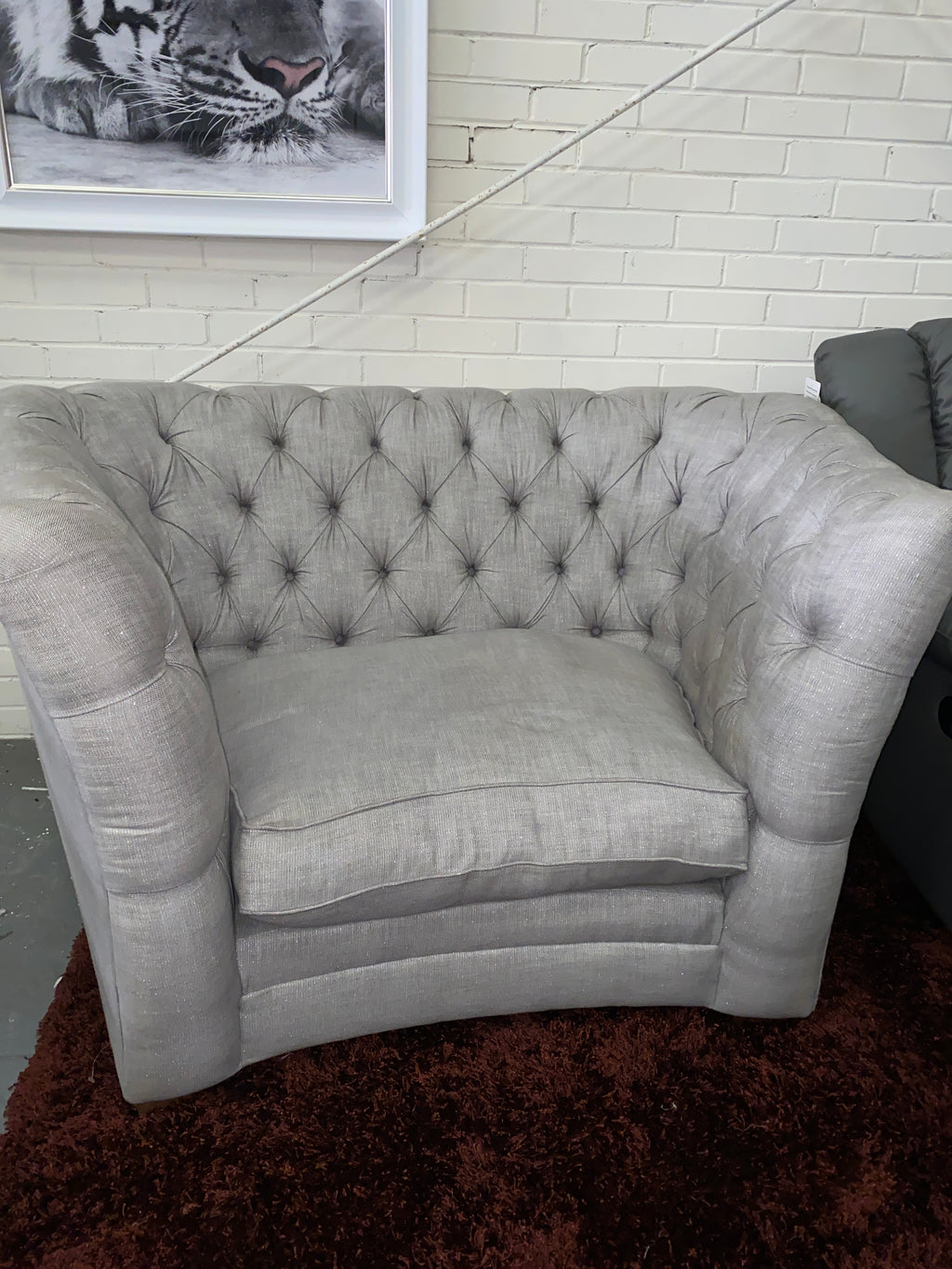 Designer Loveseat Armchair