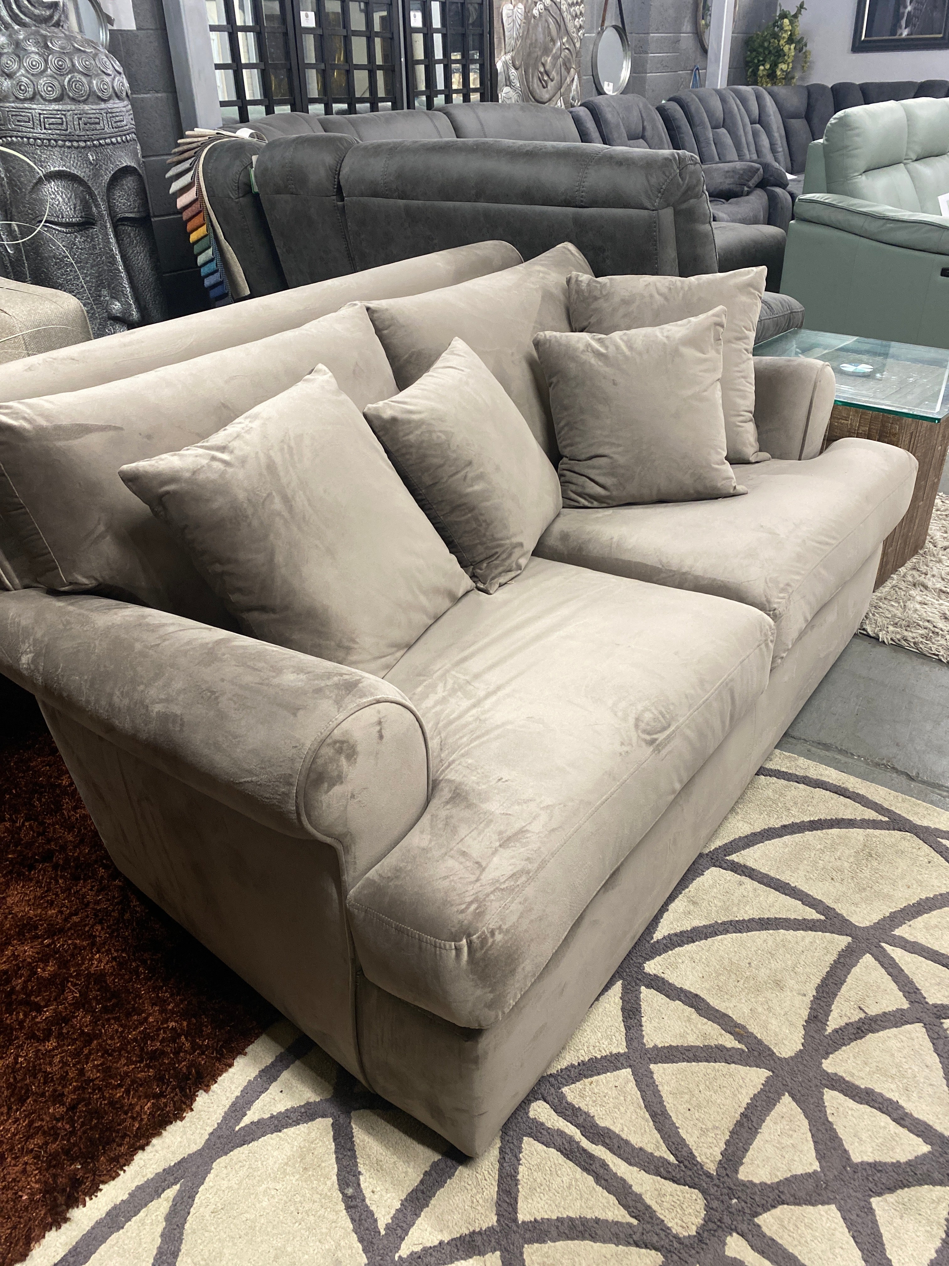 Sofabed - Mink Plush Velvet