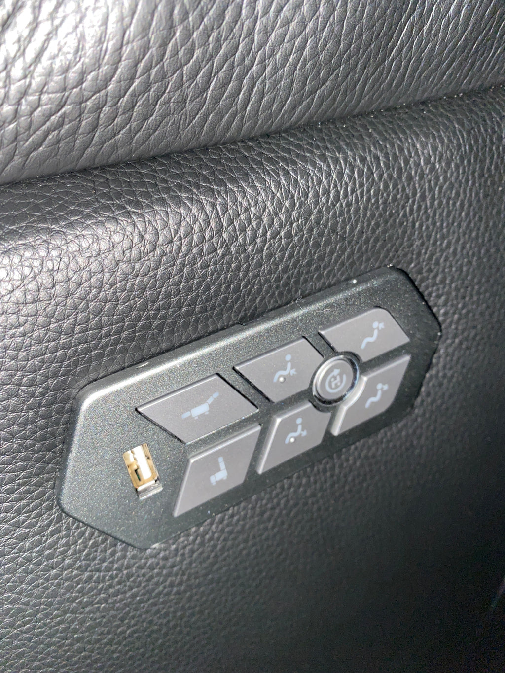 3+2 Black Leather - Electric Recliner Sofa Set