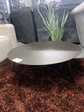 Round Chrome Coffee Table