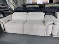 3+2 Grey Fabric Sofa Set - Electric Recliner with Electric Headrests