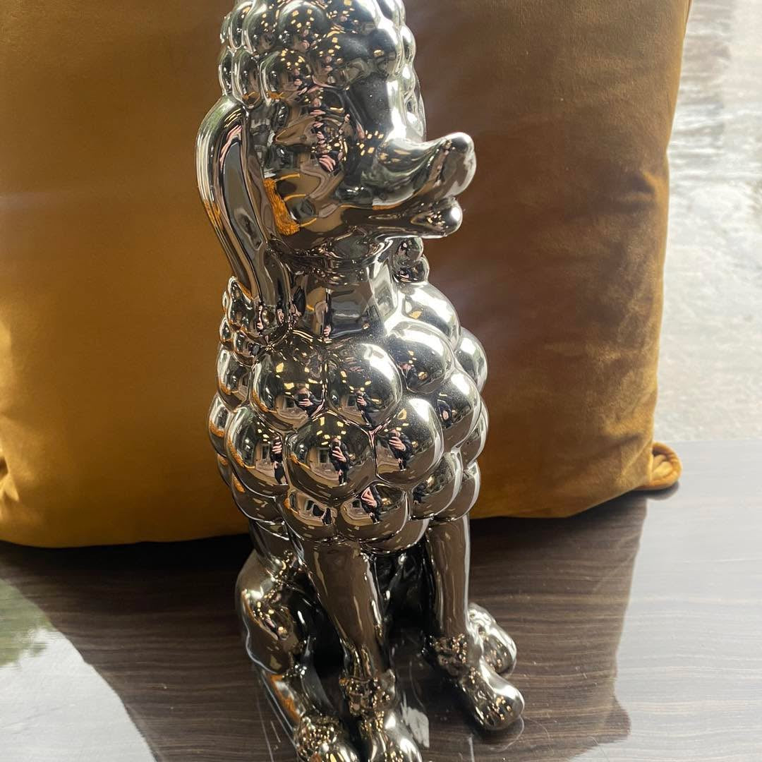 Chrome Ornament - Dog