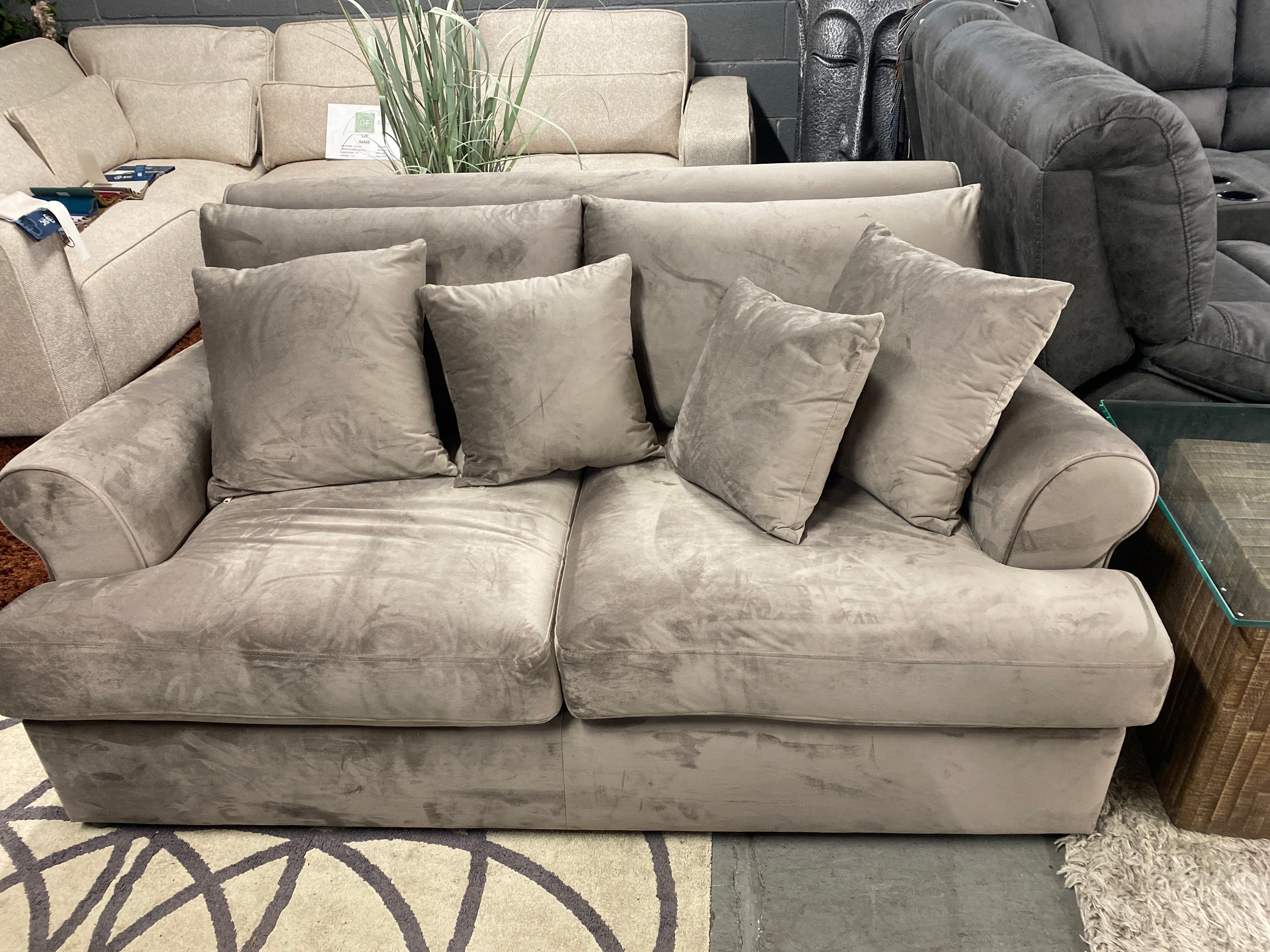 Sofabed - Mink Plush Velvet
