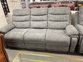 3+2 Grey Fabric - Electric Recliner Sofa Set